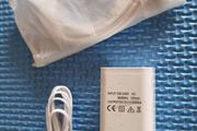 Phone charger, charging cable and ear phones usb c conection.