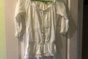 Atmosphere white top