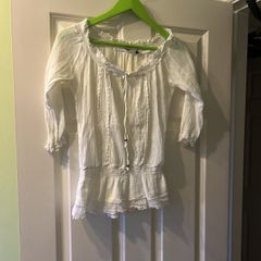 Atmosphere white top