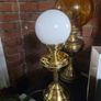 antique brass lamp Image 3