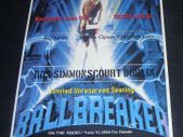 AC/DC-Rds Simmonscourt Dublin,June 1996,Ballbreaker World Tour poster