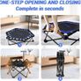 42 Foldable Mini Rebounder Trampoline, Home Fitness Trampoline for Adults, Indoor Exercise Jumper, No Installation Required and Portable Image 7