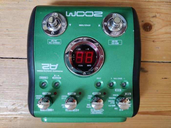 Zoom A2 Acoustic Effects Pedal - Boxed with Original Power Supply