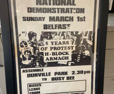 Original H-Block Protest March 1981