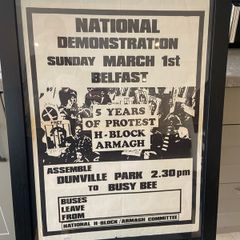 Original H-Block Protest March 1981