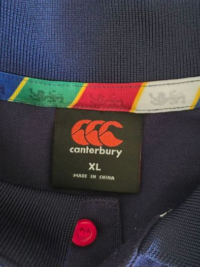 Lions Rugby Men's Canterbury Polo Shirt Size XL