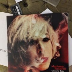 Marianne Faithfull Give my love to London red vinyl