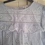 blue and white stripe River Island top Image 3