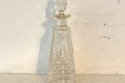 Antique Czech Crystal Perfume Bottle 1930s