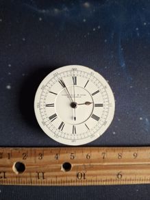 Antique chronometer pocket watch movement
