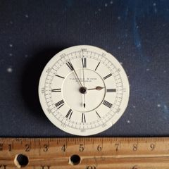 Antique chronometer pocket watch movement
