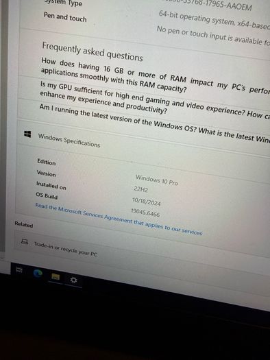 Lenovo T14 11gen i5 16gb ram 256ssd