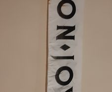Bon jovi original vintage rock concert banner/scarf 1988