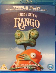 Rango [2011] Johnny Depp [Blu-ray Animated Movie]