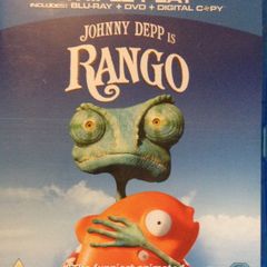 Rango [2011] Johnny Depp [Blu-ray Animated Movie]