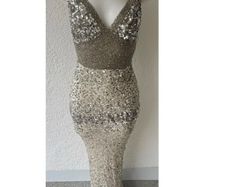 Rachel Gilbert silk sequin Dress