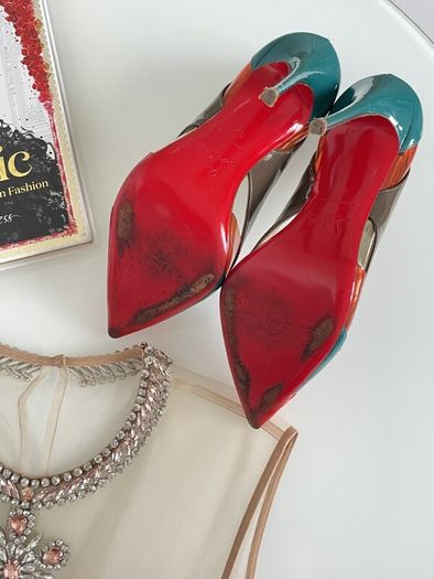 Christian Louboutin || UK 3.5 - UK 4 || Multi Colour Galata Heels