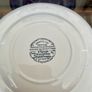Vintage English Ironstone Tableware Staffordshire Blue Willow Dinner Plate Image 8