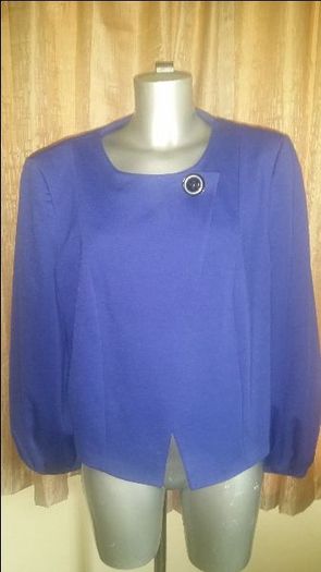 Papaya Royal Blue Jacket/Blazer Perfect condition size UK20 EUR48 Postage included