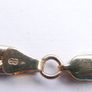 Vintage 9K Yellow Gold 375 Double Rope Bracelet 8" -  6,9g Image 9