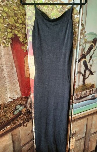 Vintage Naf Naf Maxi Dress Size M UK 10/12