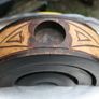 Vintage Wooden Candle Holders Image 3