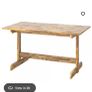 IKEA dining kitchen table and x4 chairs Image 3