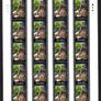 2008 Ireland Filmed in Ireland Commemorative Stamp Sheetlet Plate 1B1B1B1B Mint Never Hinged (MNH). Stamps depict 55c Brid Ni Neachtain, Colm Meaney, 82c Pat Shortt & Cilian Murphy. Image 2