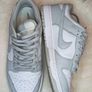 Nike Dunk Low Grey White UK 8 EU 42.5 Image 2
