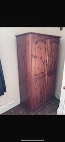 Pine wardrobe