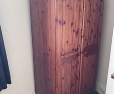 Pine wardrobe