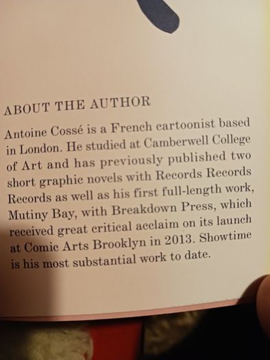 Showtime / Antoine Cosse / 2017