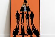 Unique Canvas Clockwork Orange Print - FREE P&amp;P