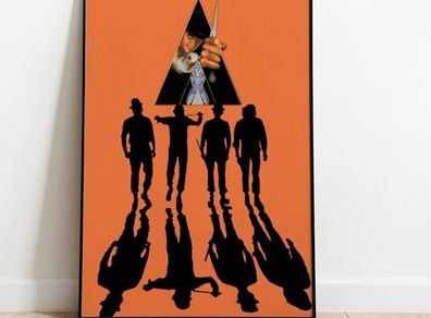 Unique Canvas Clockwork Orange Print - FREE P&P
