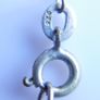 Vintage Sterling Silver 925 Pendant Necklace length 18" - 2,7g Image 9