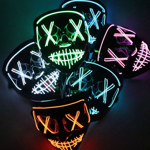 Halloween LED Masks.