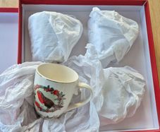 Tipperary Crystal Christmas Mugs