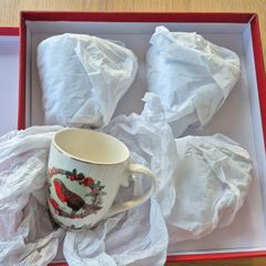 Tipperary Crystal Christmas Mugs