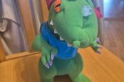 Rugrats Slumber Party Reptar Plush - 1997