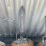 Antique Primitive Copper pan; hand hammered, with forged riveted handles X3 Image 6