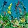 Original Painting Irish Floral art flowers Image 6