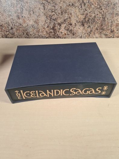 Folio Society The Icelandic Sagas Book Volume 2 Magnus Magnusson  With Slip Cover