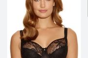 Fantasie Allegra - Underwired Side Support Bra 30F and Briefs XS - Black - BNWT RRP 80
