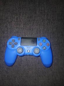 PS4 Controller one official blue one unofficial green and white
