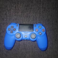 PS4 Controller one official blue one unofficial green and white