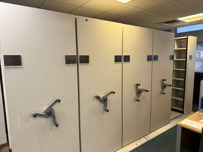 Office desks and storage