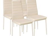 4 x Dining  Leather Chairs - Free Delivery Nationwide