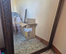 Large heavy mirror