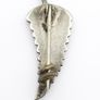 Vintage 925 Sterling Silver Abalone Fern Leaf Brooch Image 3