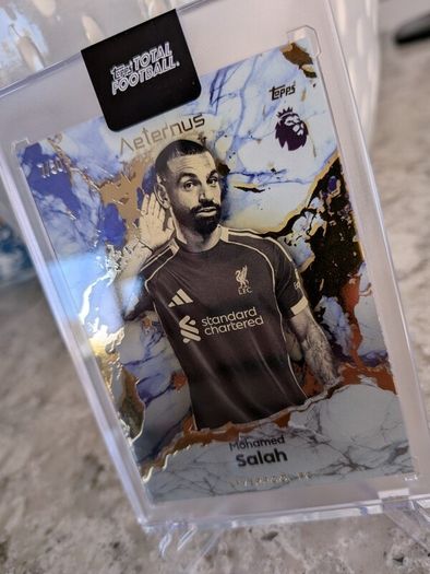 Mohamed Salah Liverpool FC Topps Total Football Aeternus /50 card